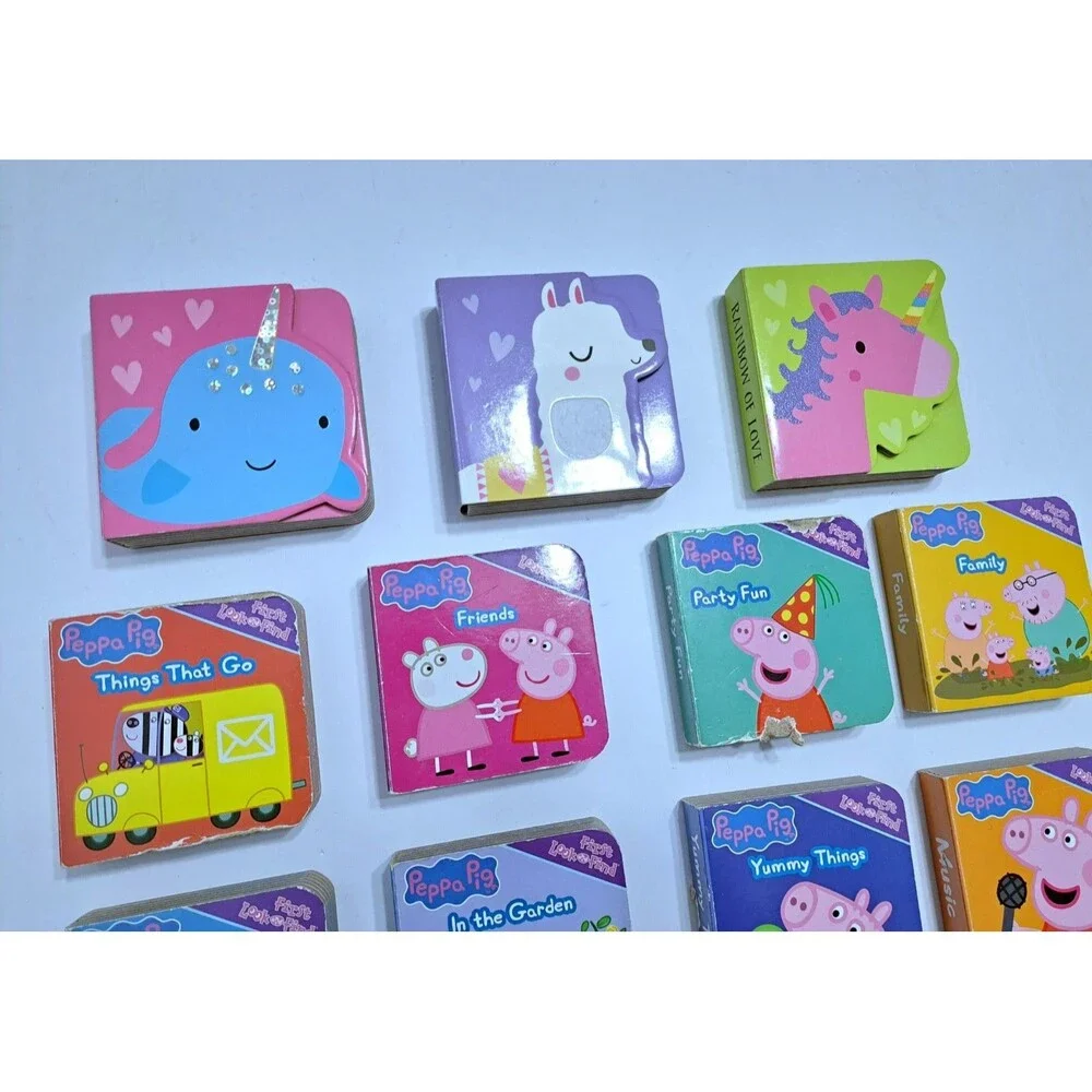 Peppa Pig Mini Books Lot of 15 Look N Find Pictures